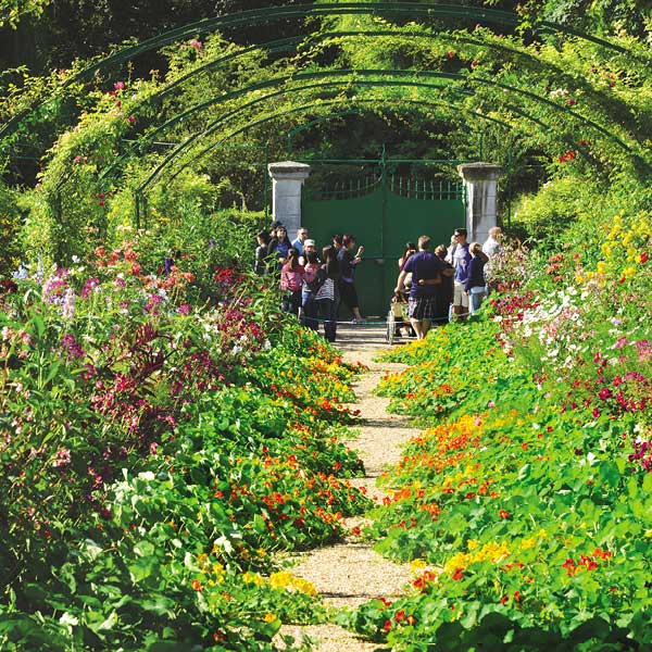 Scenic picture of Colorful Normandy & Monet’s Garden