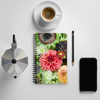Fall Flowers Spiral Notebook