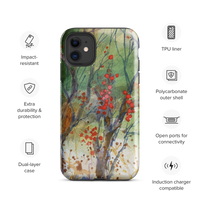 Winter Berries Tough Case for iPhone®