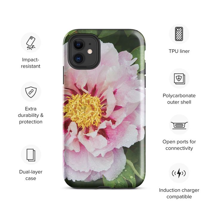 Peony Bloom Tough Case for iPhone®