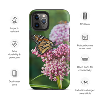 Monarch on Milkweed Tough Case for iPhone
