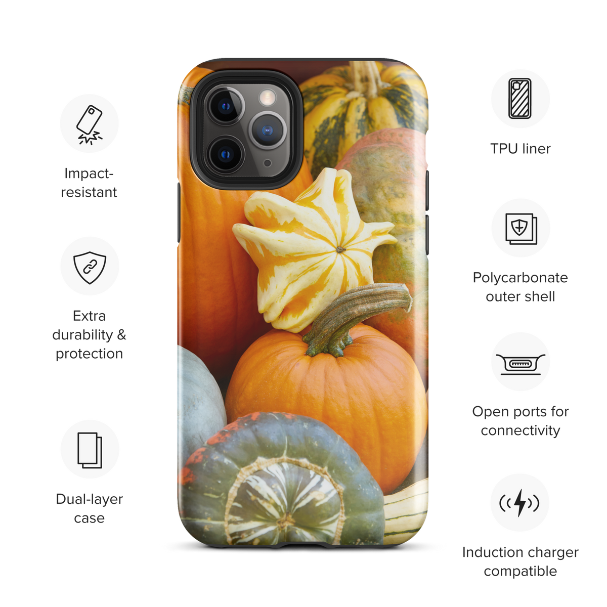Pumpkin Patch Tough Case for iPhone®