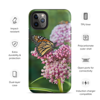 Monarch on Milkweed Tough Case for iPhone