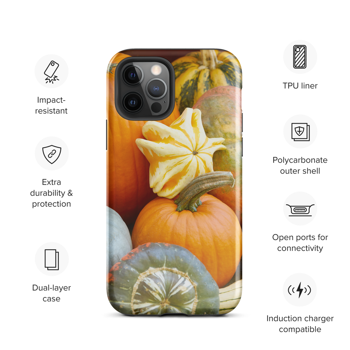 Pumpkin Patch Tough Case for iPhone®