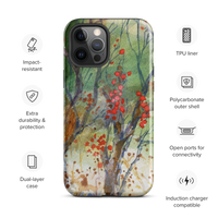 Winter Berries Tough Case for iPhone®