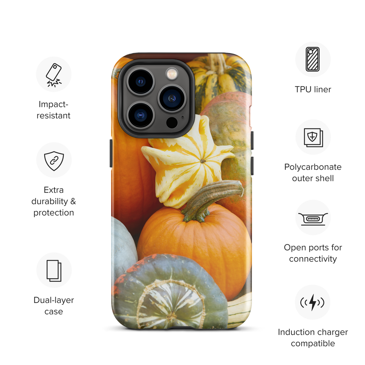 Pumpkin Patch Tough Case for iPhone®