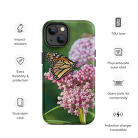 Monarch on Milkweed Tough Case for iPhone