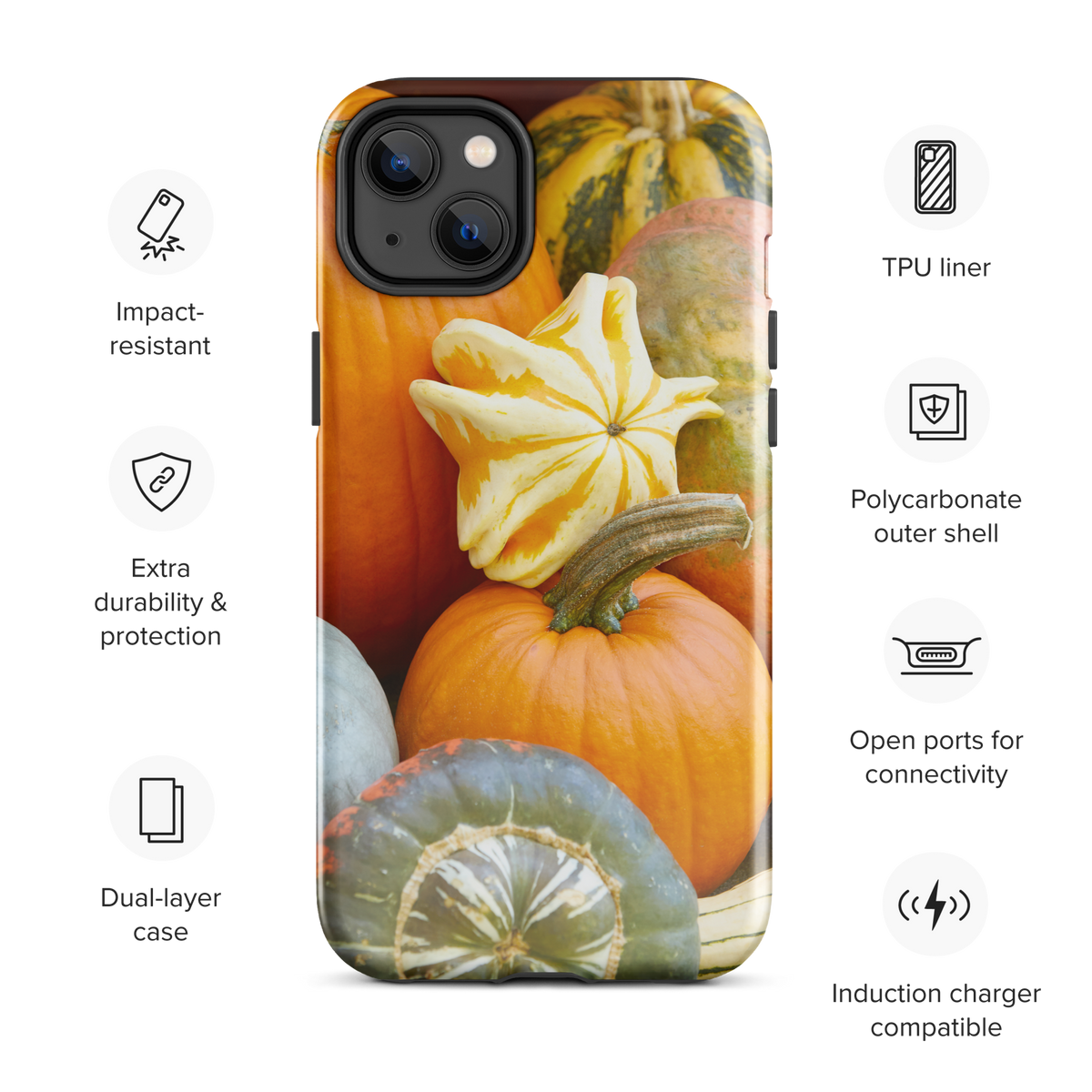 Pumpkin Patch Tough Case for iPhone®