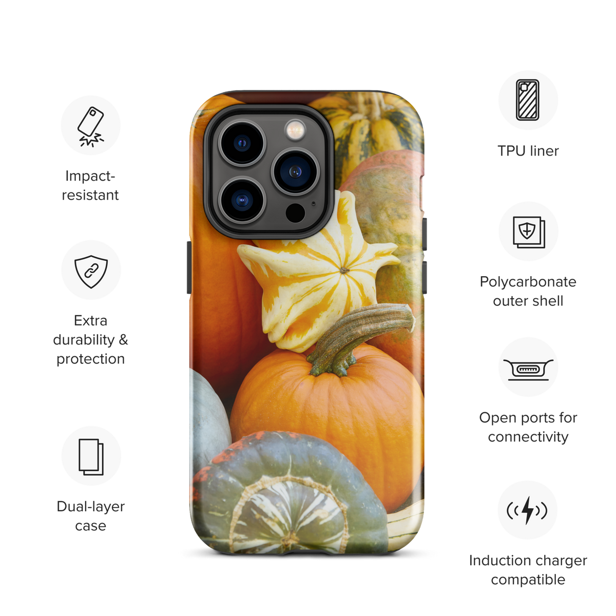 Pumpkin Patch Tough Case for iPhone®