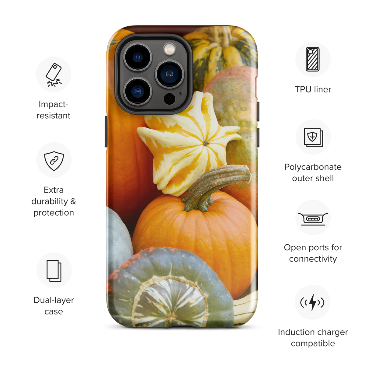 Pumpkin Patch Tough Case for iPhone®