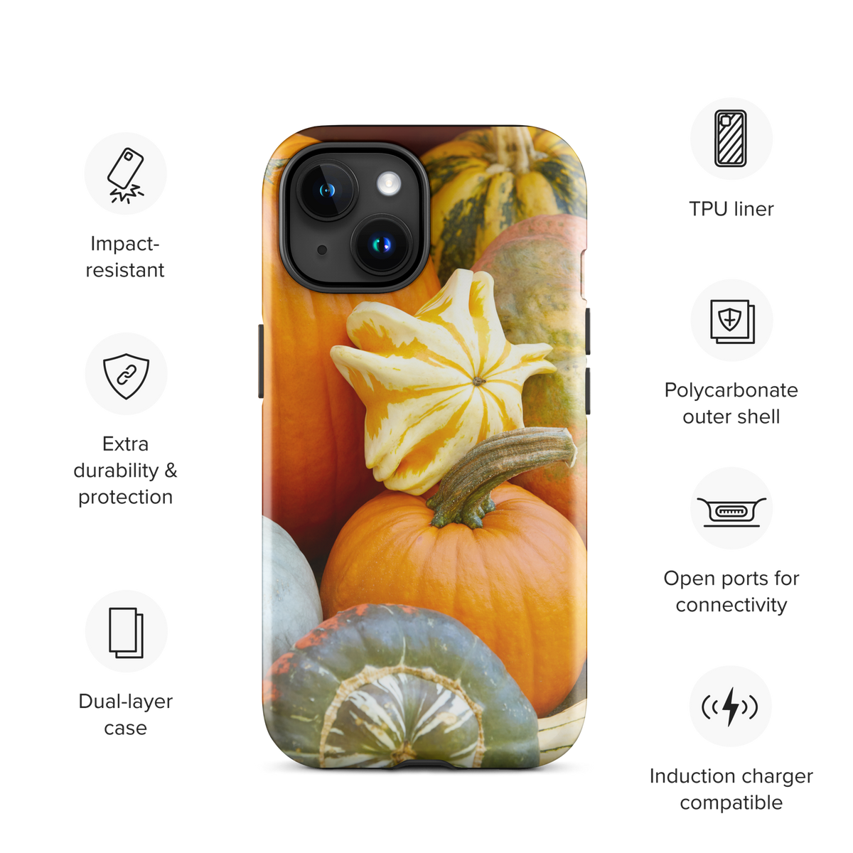 Pumpkin Patch Tough Case for iPhone®