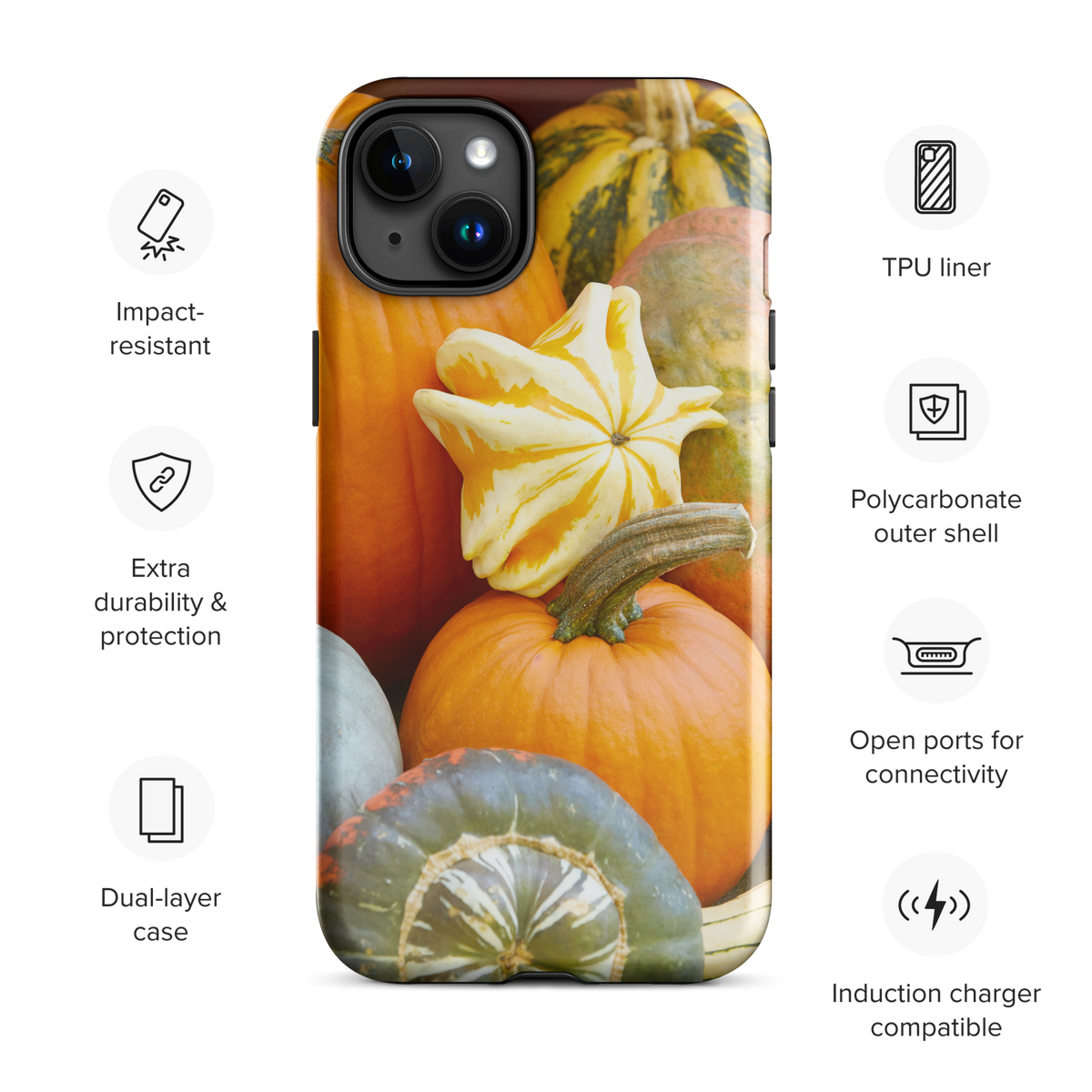 Pumpkin Patch Tough Case for iPhone®