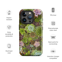 Succulents Tough iPhone Case