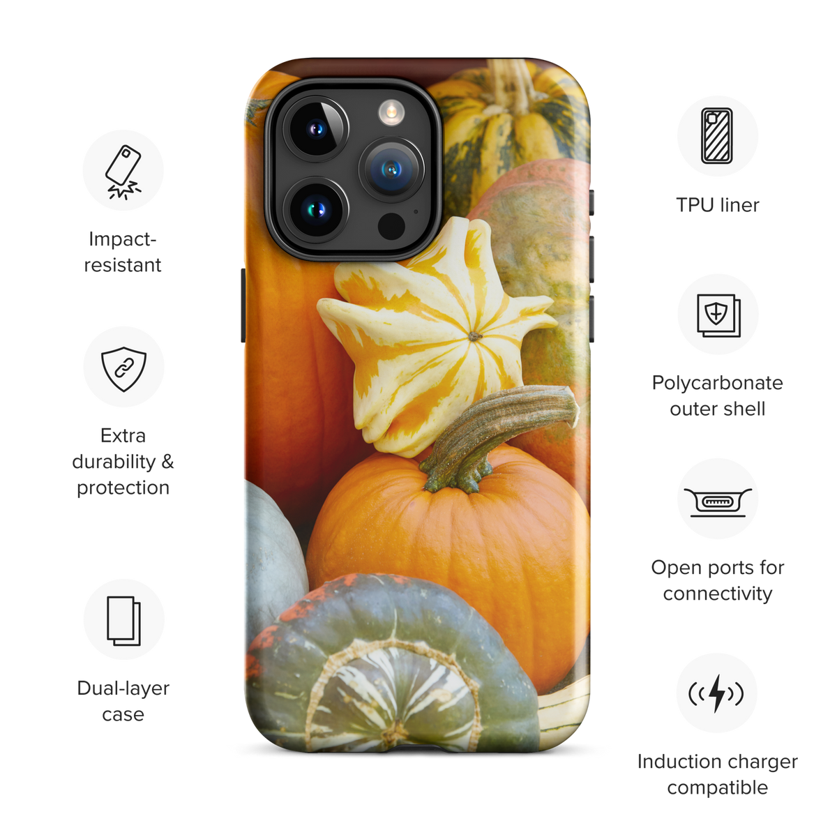 Pumpkin Patch Tough Case for iPhone®