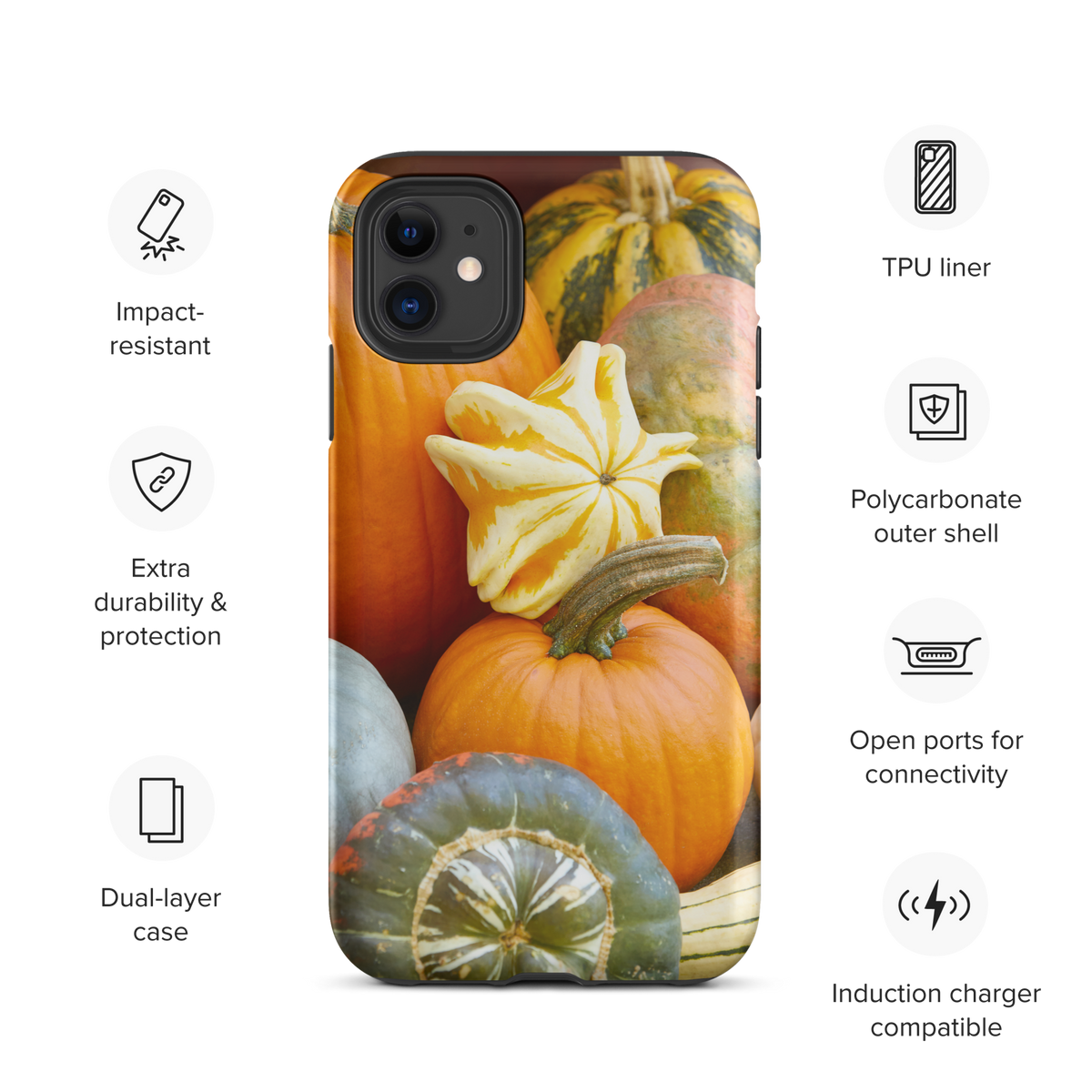 Pumpkin Patch Tough Case for iPhone®
