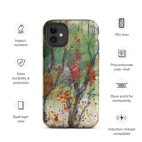 Winter Berries Tough Case for iPhone®