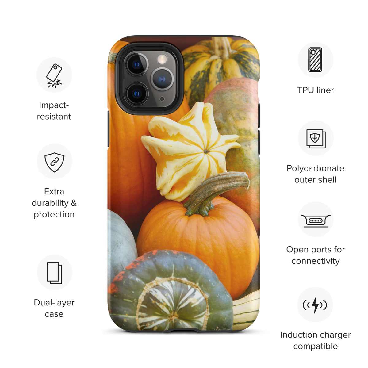 Pumpkin Patch Tough Case for iPhone®