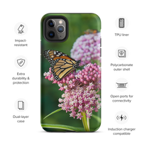 Monarch on Milkweed Tough Case for iPhone