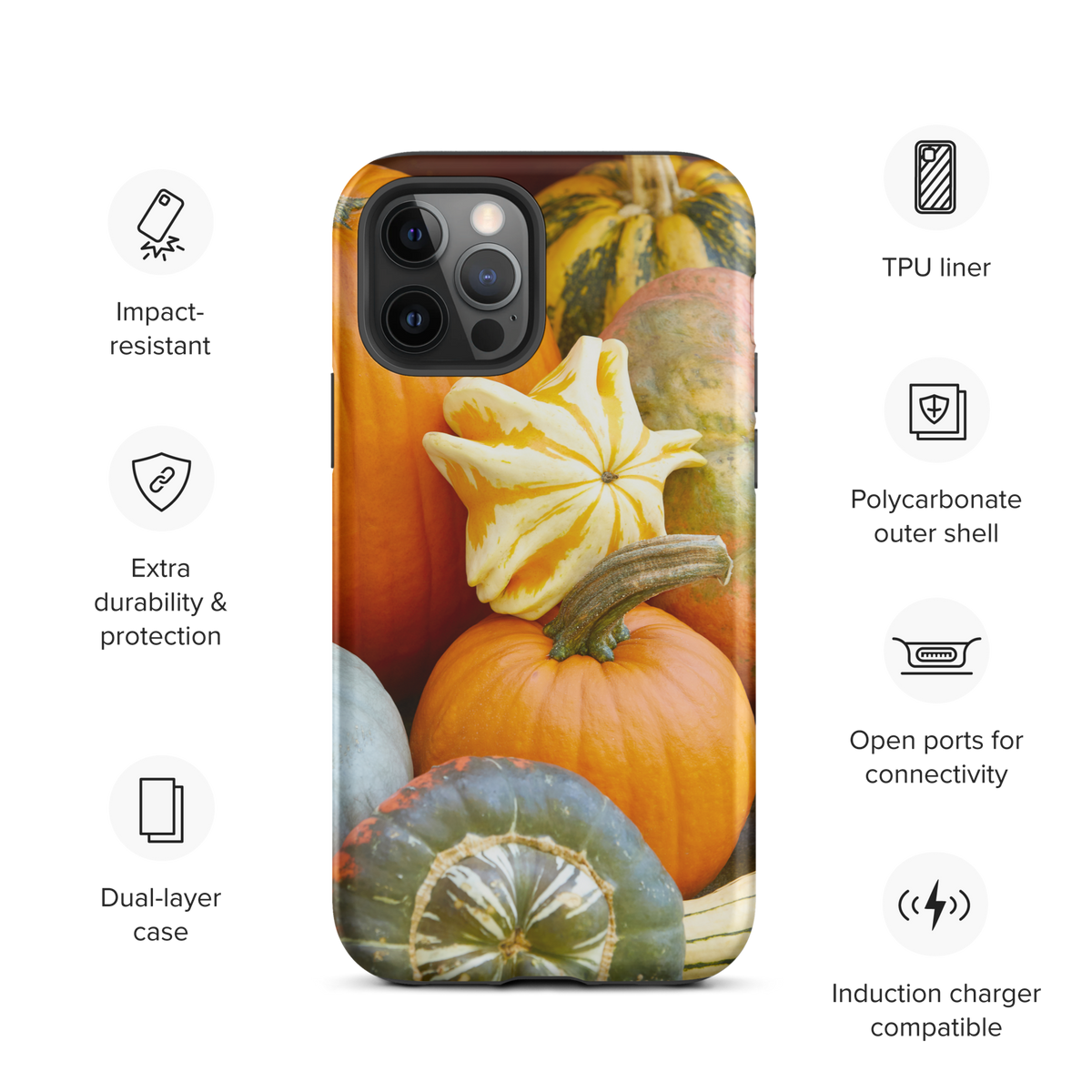 Pumpkin Patch Tough Case for iPhone®