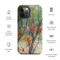 Winter Berries Tough Case for iPhone®