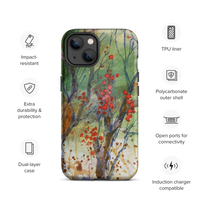 Winter Berries Tough Case for iPhone®