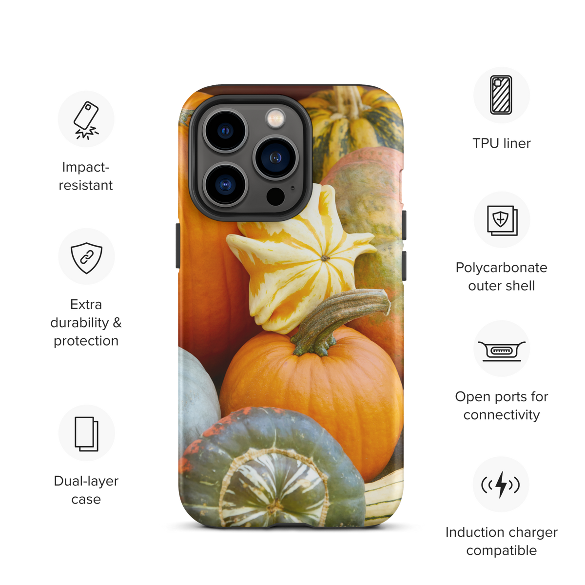 Pumpkin Patch Tough Case for iPhone®