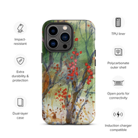 Winter Berries Tough Case for iPhone®