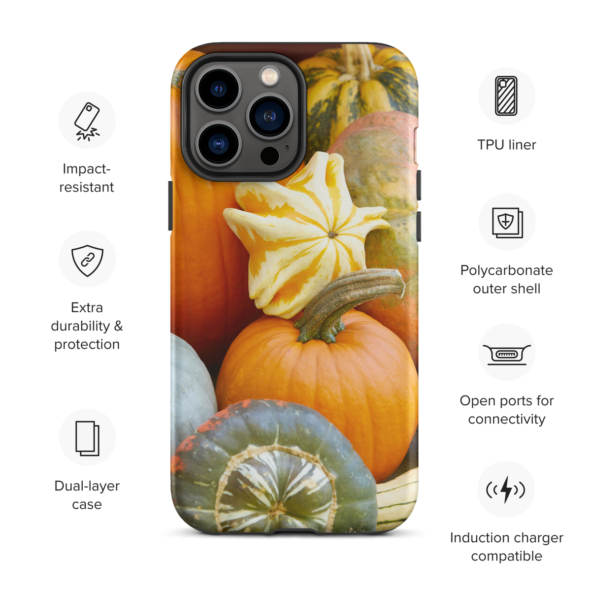 Pumpkin Patch Tough Case for iPhone®