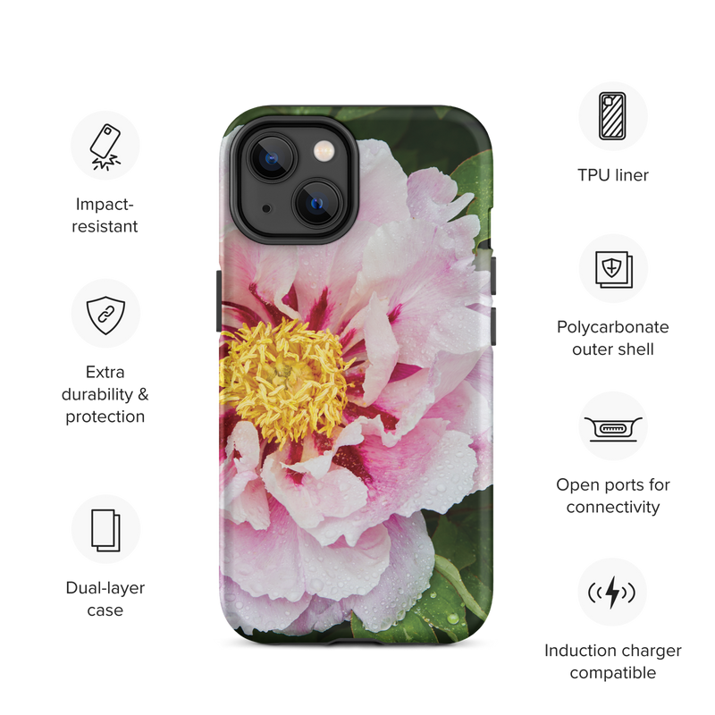 Peony Bloom Tough Case for iPhone®