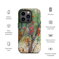 Winter Berries Tough Case for iPhone®