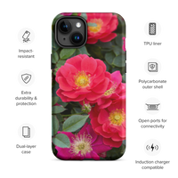 Colorful Roses Tough iPhone Case