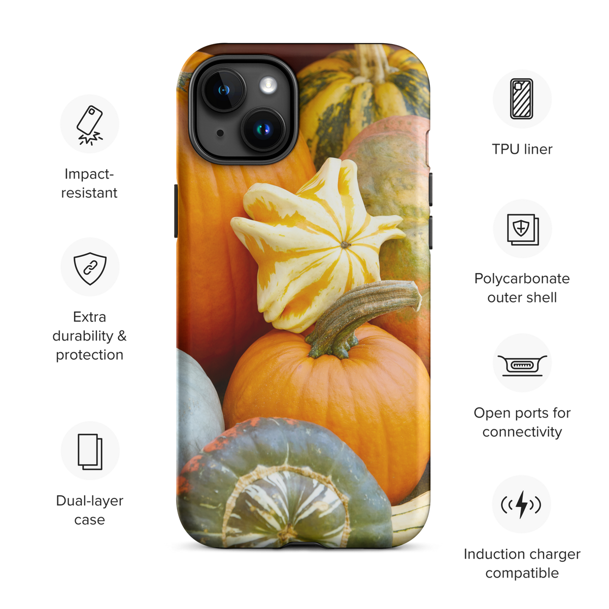 Pumpkin Patch Tough Case for iPhone®