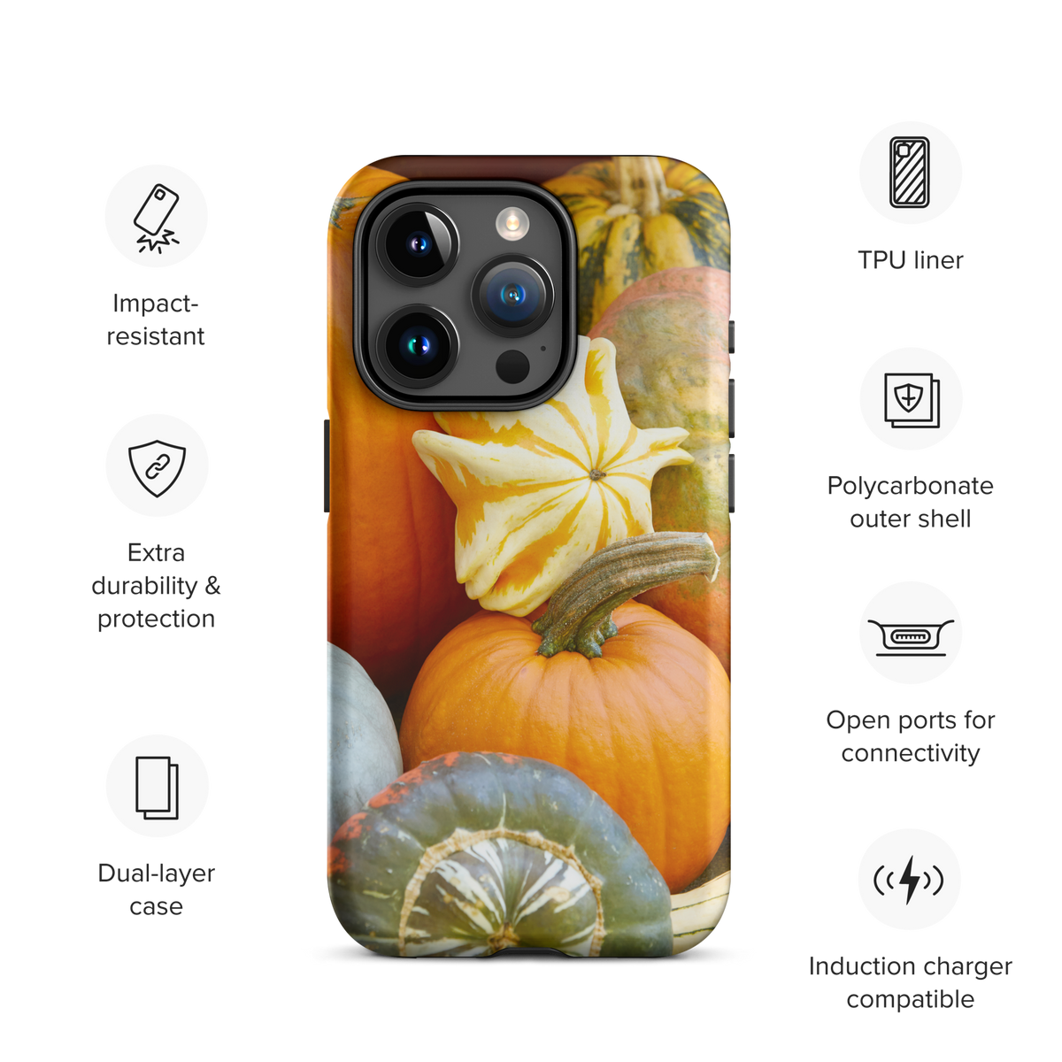 Pumpkin Patch Tough Case for iPhone®