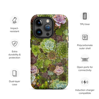 Succulents Tough iPhone Case