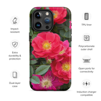Colorful Roses Tough iPhone Case