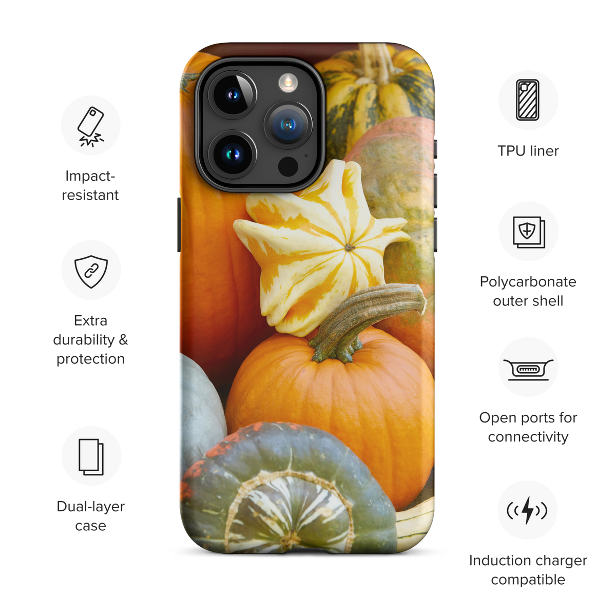 Pumpkin Patch Tough Case for iPhone®