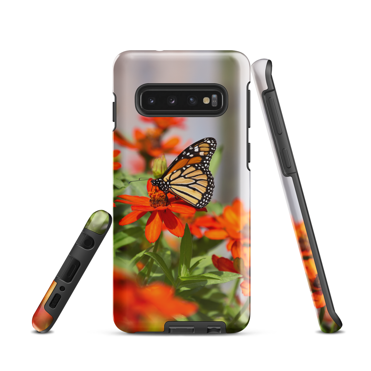 Monarch on Zinnia Tough case for Samsung®