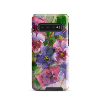 Watercolor Pansies Tough case for Samsung®