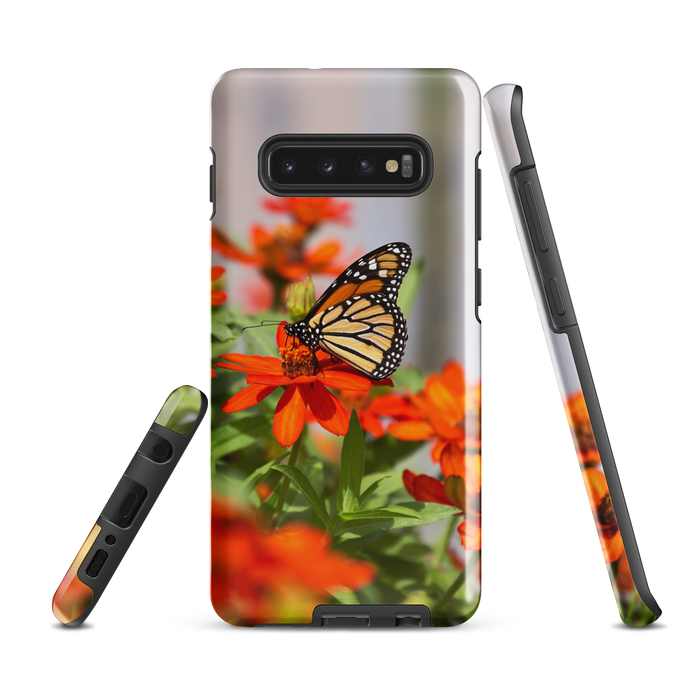 Monarch on Zinnia Tough case for Samsung®