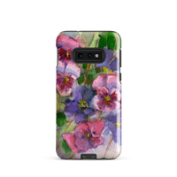 Watercolor Pansies Tough case for Samsung®