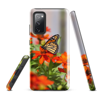 Monarch on Zinnia Tough case for Samsung®