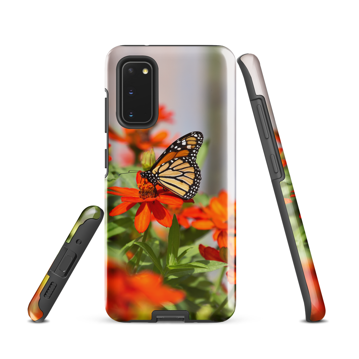 Monarch on Zinnia Tough case for Samsung®