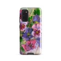 Watercolor Pansies Tough case for Samsung®