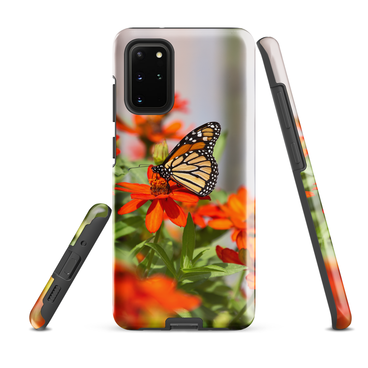 Monarch on Zinnia Tough case for Samsung®