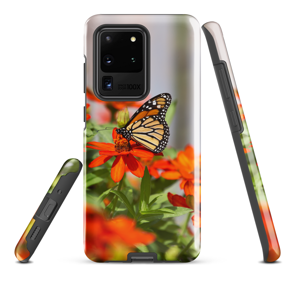 Monarch on Zinnia Tough case for Samsung®