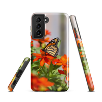 Monarch on Zinnia Tough case for Samsung®