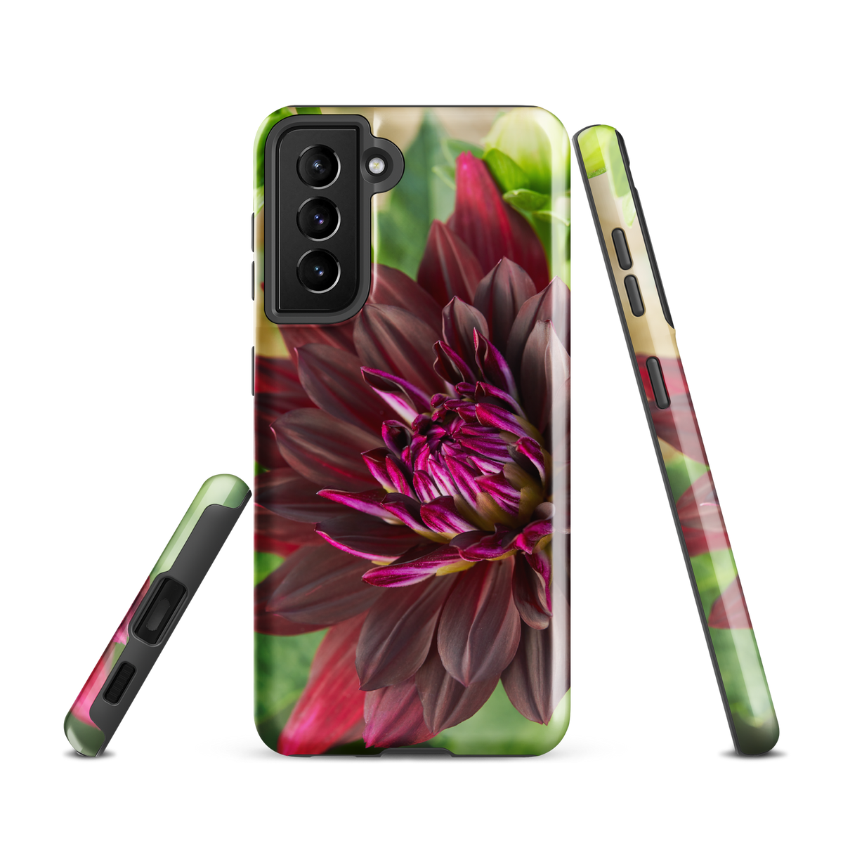 Black Dahlia Tough case for Samsung®