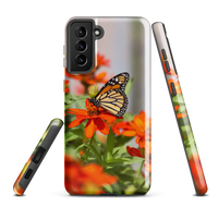 Monarch on Zinnia Tough case for Samsung®