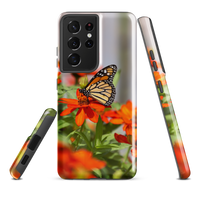 Monarch on Zinnia Tough case for Samsung®
