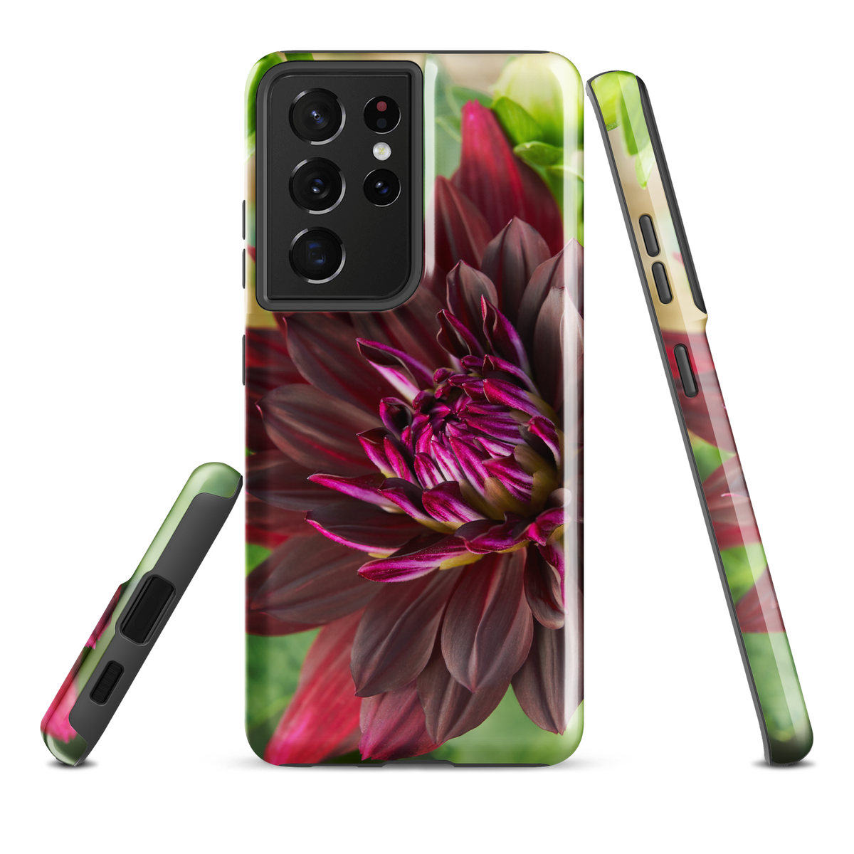Black Dahlia Tough case for Samsung®